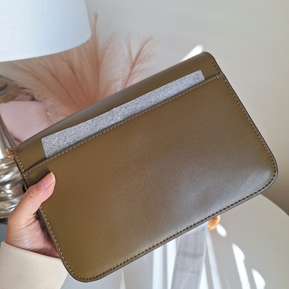 NWT Michael Michael Kors Sloan Editor Shoulder Bag Juniper Two Shoulder Strap - Picture 5 of 8